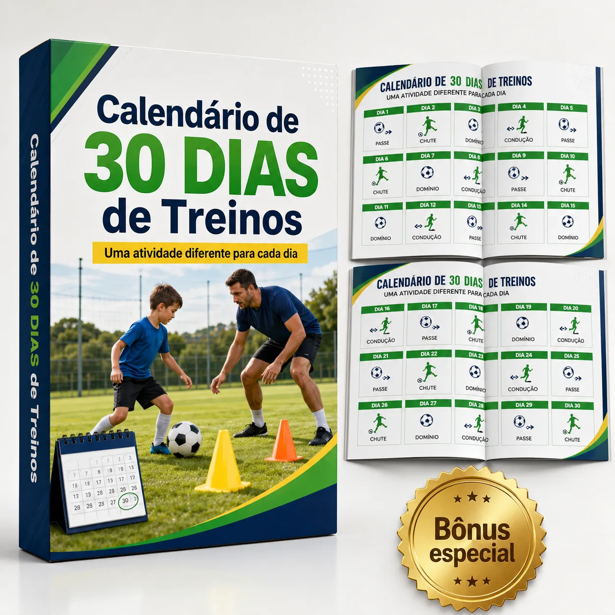 Calendário 30 dias